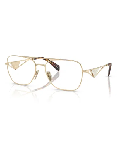 Prada Women's Eyeglasses, Pr B50v In Gold
