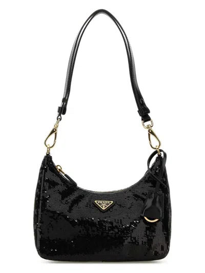 Prada Women's Fabric Re-edition Shoulder Bag
