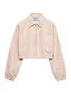 Prada Faille Blouson Jacket In Multi