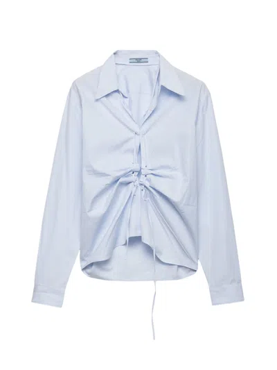 PRADA WOMEN'S FIL A FIL SHIRT
