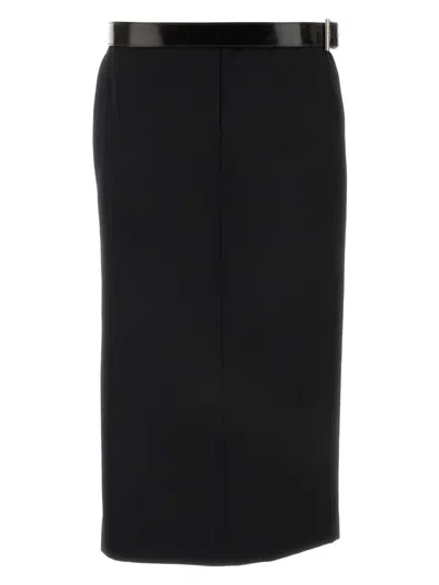 Prada Women's Gabardine Skirt