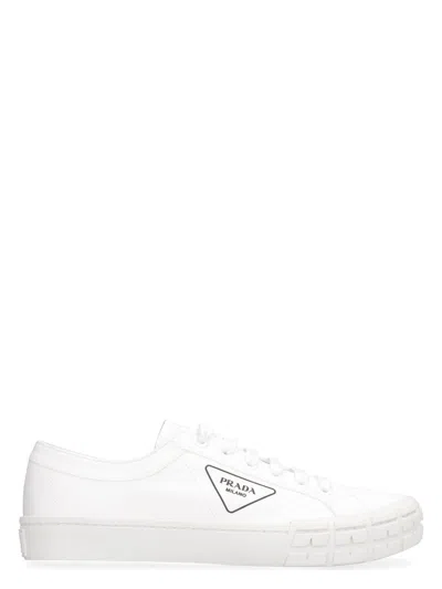 Prada Women's Gabardine Wheel Sneakers