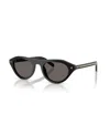 Prada Pr B15s 16k731 51mm Womens Irregular Sunglasses In Black