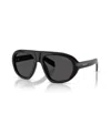 Prada Navigator-frame Sunglasses In Black