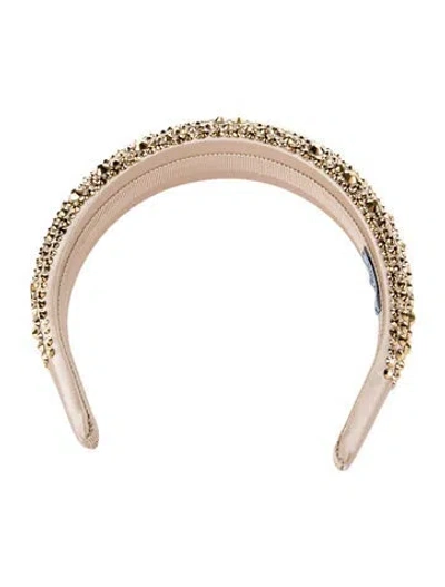 Pre-owned Prada Women's Golden Head Band