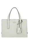 Prada Structured Leather Shoulder Bag