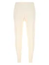 Prada Ivory Stretch Cashmere Blend Joggers