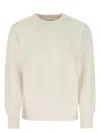 Prada Ivory Stretch Cashmere Blend Sweater