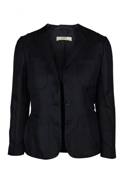 Prada Women Jacket In Black