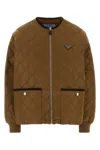 Prada Parka Coat In Sughero