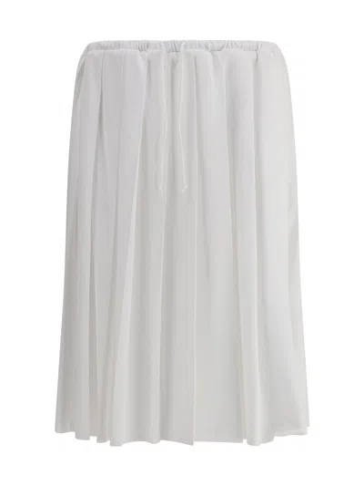 Prada Women Jersey Midi Skirt