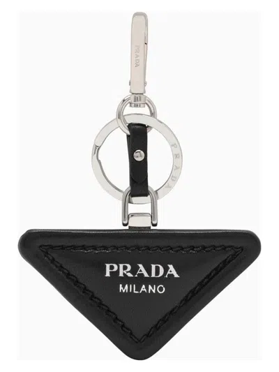 PRADA WOMEN'S KEY RING WITH LOGO