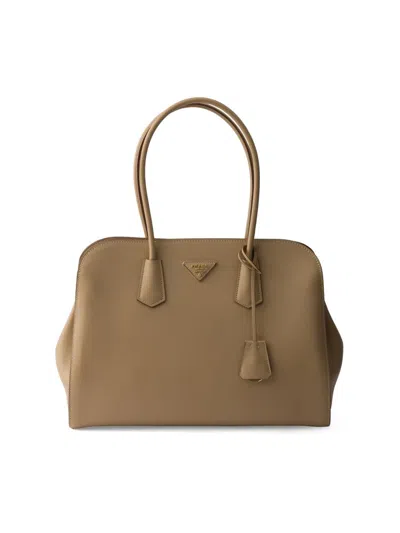 Prada Women's Large Leather Tote Bag