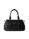 Prada Women's Large Leather Tote Bag In Black