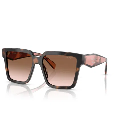 Prada Women's Large Sunglasses, Pr 24zs In Mauve Tortoise
