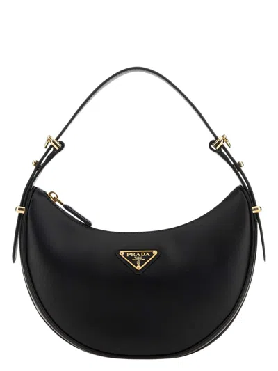 PRADA WOMEN'S LEATHER ARQUÃ£Â¨ HANDBAG