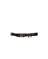 Prada Leather Belt In Black
