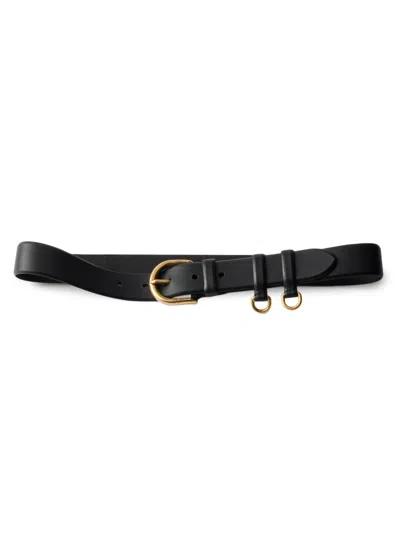 Prada Women's Leather Belt In Pink