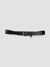 Prada Leather Belt In Black