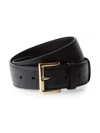 Prada Leather Belt In Black