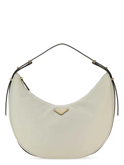 PRADA WOMEN'S LEATHER BIG ARQUÃ£Â¨ HANDBAG