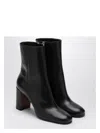 Prada 85 Leather Mid-calf Boots