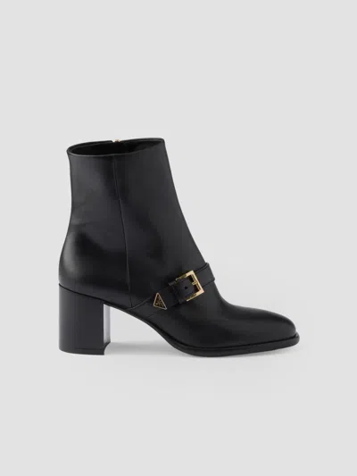 PRADA WOMEN'S LEATHER BOOTIES