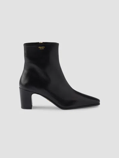 PRADA WOMEN'S LEATHER BOOTIES