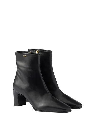 PRADA WOMEN'S LEATHER BOOTIES