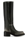 Prada Black Leather Boots