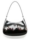 Prada Cleo Concert-print Metallic Leather Shoulder Bag