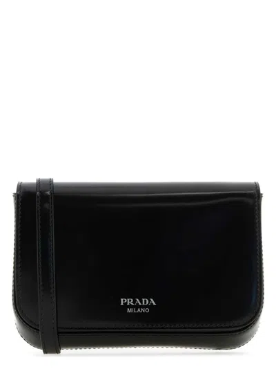 PRADA WOMEN'S LEATHER CROSSBODY BAG
