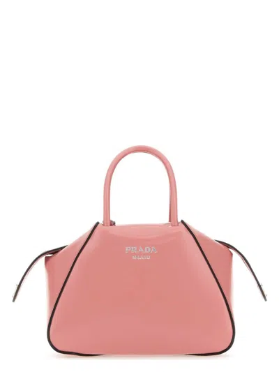 PRADA WOMEN'S LEATHER HANDBAG