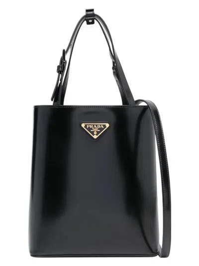 PRADA WOMEN'S LEATHER HANDBAG