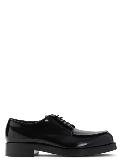 Prada Women's Leather Lace-up Shoes