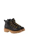 Prada St. Moritz Hiking Boot In Black
