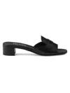 Prada Leather Sandals In Multi