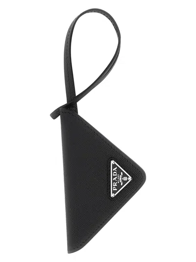 Prada Women's Leather Name Tag