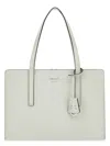 Prada White Leather Re-edition 1995 Shoulder Bag