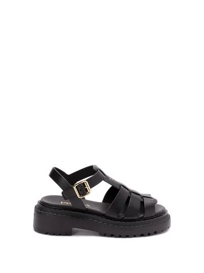 Prada Women Leather Sandals