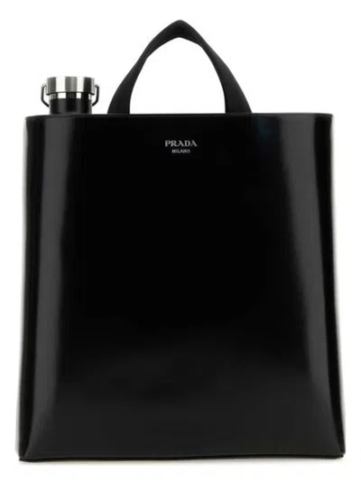 Prada Women's Leather Shopping Bag