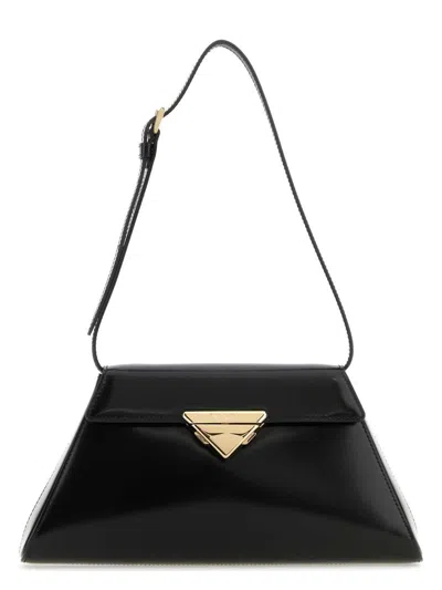 PRADA WOMEN'S LEATHER SHOULDER BAG