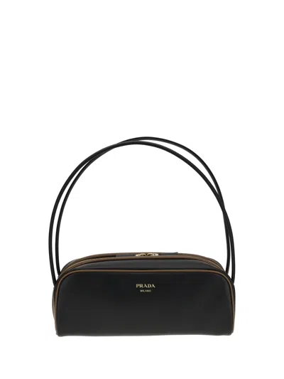 Prada Women Leather Shoulder Bag
