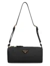 Prada Bowling Shouder Bag In Black