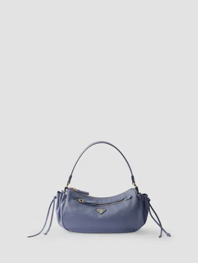 PRADA WOMEN'S LEATHER TOP HANDLE BAG