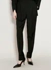 Prada Light Mohair Pants In Black