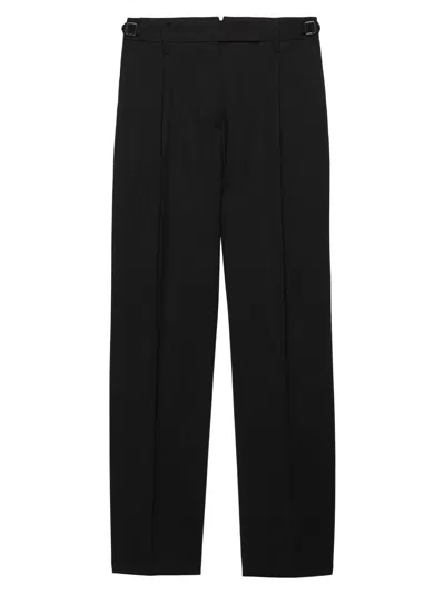 PRADA WOMEN'S LIGHT WOOL PANTS