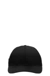 Prada Womens Black Brand-plaque Six-panel Recycled-polyamide Baseball Cap In Black