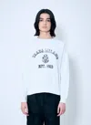 Prada Women Logo Print Sweatshirt In White