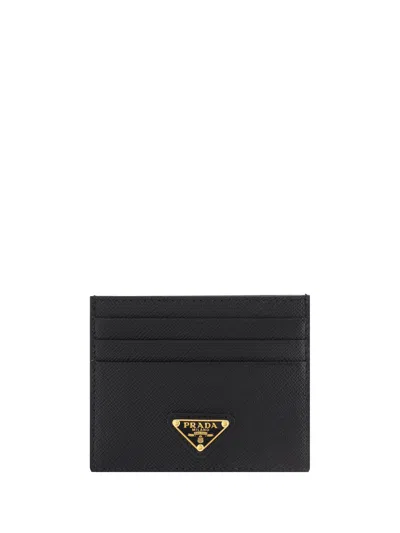 Prada Women Logoed Card Holder